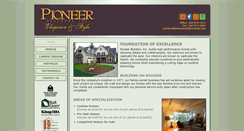Desktop Screenshot of pioneerbuildersonline.com